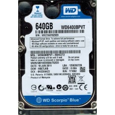WD6400BPVT-55HXZT2