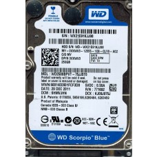 WD2500BPVT-75JJ5T0