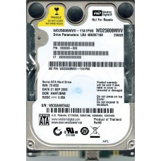 WD2500BMVV-11A1PS0
