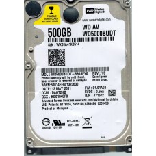 WD5000BUDT-63G8FY0