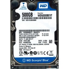 WD5000BEVT-00A0RT0