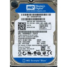 WD5000BEVT-75ZAT0