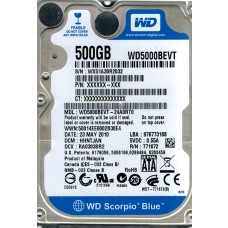 WD5000BEVT-24A0RT0