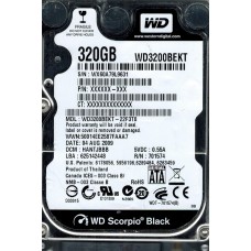 WD3200BEKT-22F3T0
