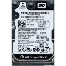 WD2500BEKT-75F3T0