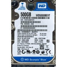 WD5000BEVT-80A0RT0