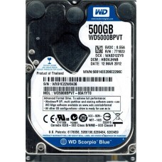 WD5000BPVT-00A1YT0