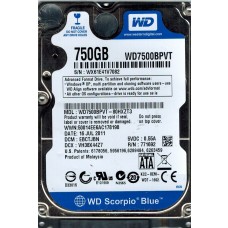 WD7500BPVT-80HXZT3