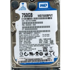 WD7500BPVT-22HXZT1