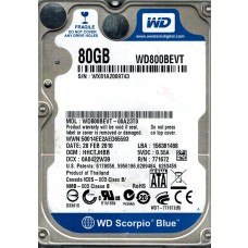 WD800BEVT-00A23T0