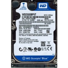 WD2500BPVT-24ZEST0
