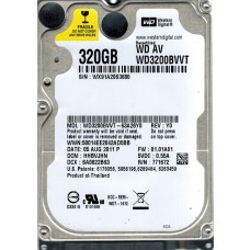 WD3200BVVT-63A26Y0
