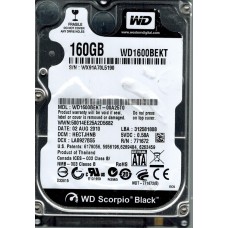 WD1600BEKT-00A25T0