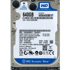 Western Digital WD6400BEVT-22A0RT0 640GB DCM: HHCVJBN