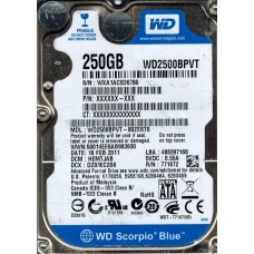 WD2500BPVT-80ZEST0