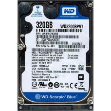 WD3200BPVT-60JJ5T0