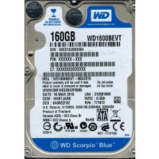 WD1600BEVT-80A23T0