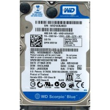 WD3200BEVT-75A23T0