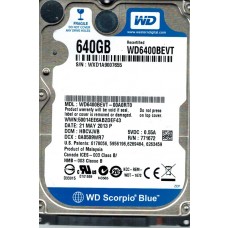 WD6400BEVT-00A0RT0