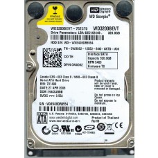 WD3200BEVT-75ZCT0