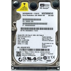 WD2500BEVS-11VAT0