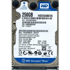 WD2500BEVS-26VAT0