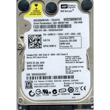 WD2500BEVS-75UST0