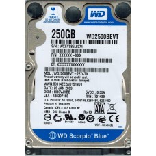 WD2500BEVT-22ZCT0
