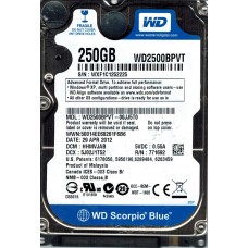 WD2500BPVT-00JJ5T0