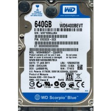 WD6400BEVT-22A0RT0