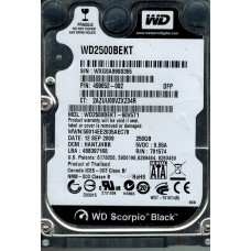 WD2500BEKT-60V5T1