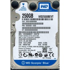 WD2500BEVT-22ZCT0
