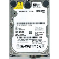 WD7500KMVV-11TK7S2