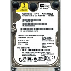 WD1600BEVE-11UYT0
