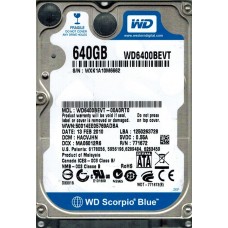 WD6400BEVT-00A0RT0