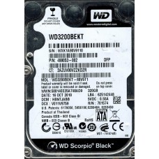 WD3200BEKT-60V5T1