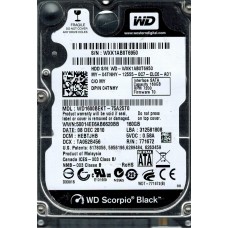 WD1600BEKT-75A25T0