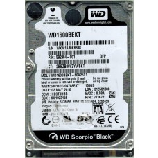 WD1600BEKT-60A25T1
