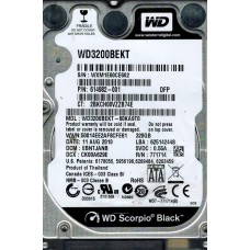 WD3200BEKT-60KA9T0