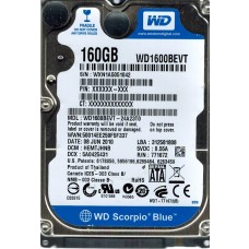 WD1600BEVT-24A23T0