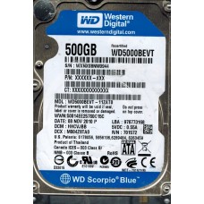 WD5000BEVT-11ZAT0
