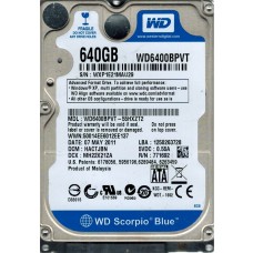 WD6400BPVT-55HXZT2