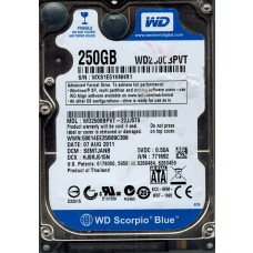 WD2500BPVT-22JJ5T0