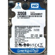 WD3200BEVT-11A0RT0