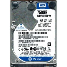 WD7500BPVX-60JC3T0
