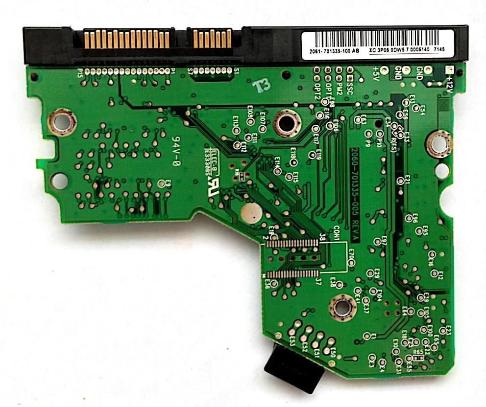 PCB WD1600JS-40TGB0 Western Digital 2061-701335-100 AB 160GB