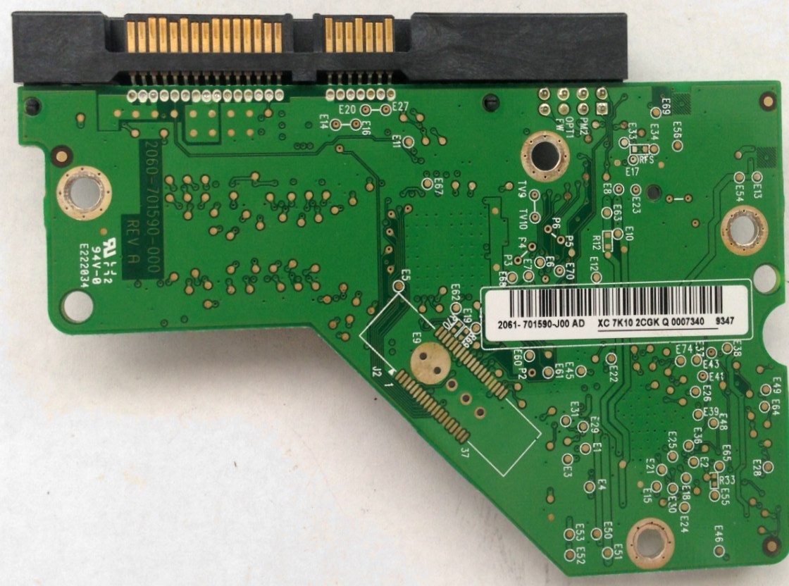 PCB Western Digital WD10EADS-00L5B1 2061-701590-J00 AD 1TB