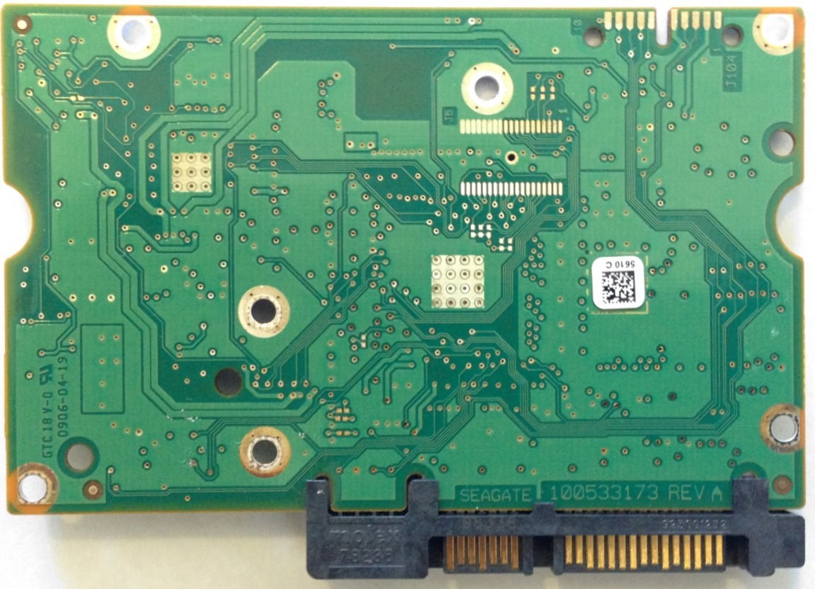 PCB ST32000540AS Seagate P/N: 9SY158-568 F/W: CC83 100533173 REV A