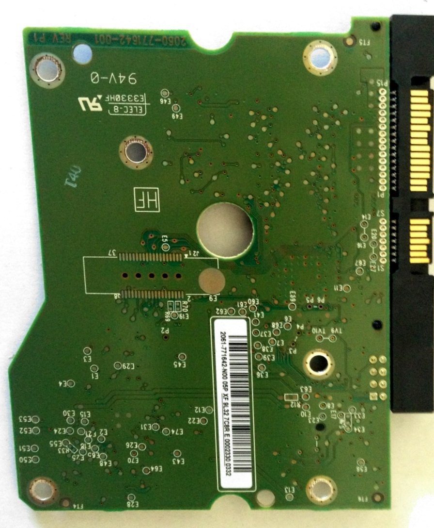 PCB WD15EVDS-63T3B0 Western Digital 1.5TB 2061-771642-N00 05P