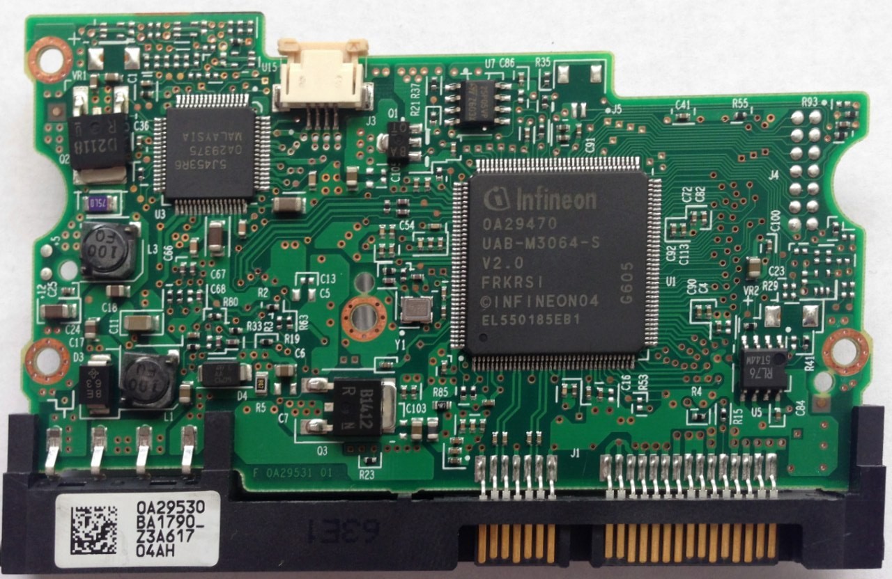 PCB HCS725032VLA380 0A29530 BA1790 P/N: 0A33505 Hitachi